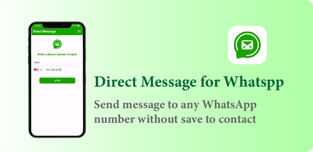 Direct Message for WhatsApp